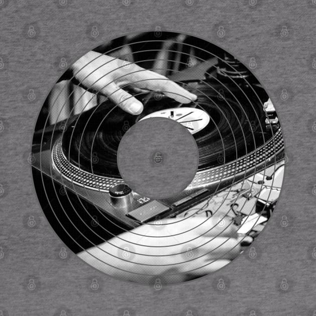 Scratch DJ Vinyl Record by analogdreamz